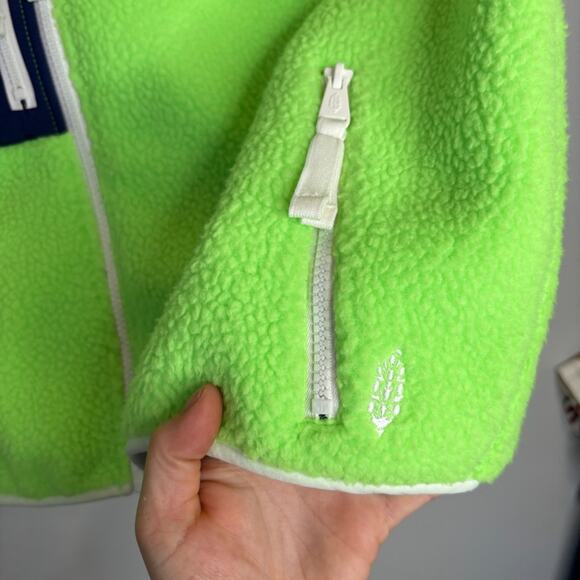 Free People Movement Hit the Slopes Vest in Lime Glow - Picture 4 of 7